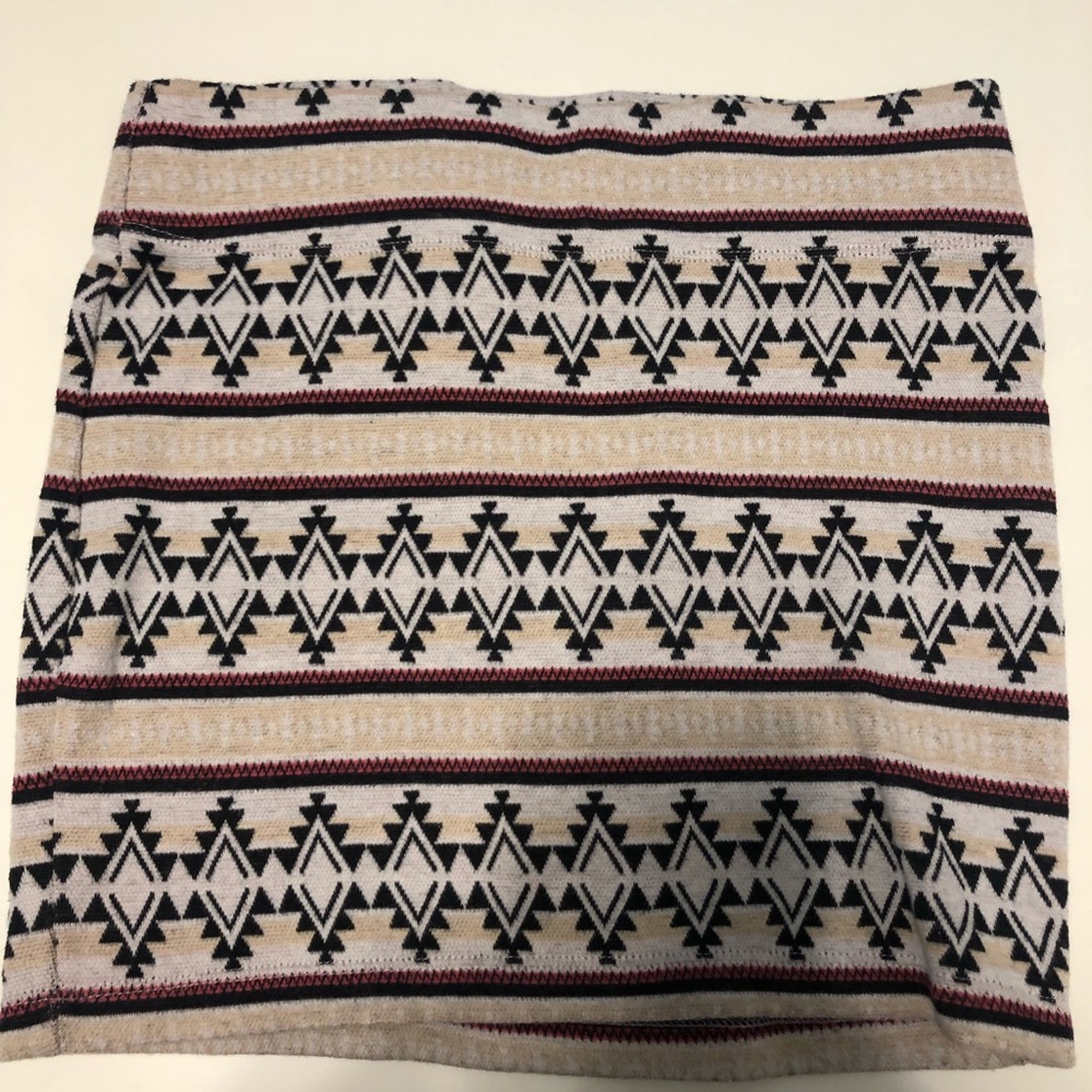 Body con Pattern mini Skirt